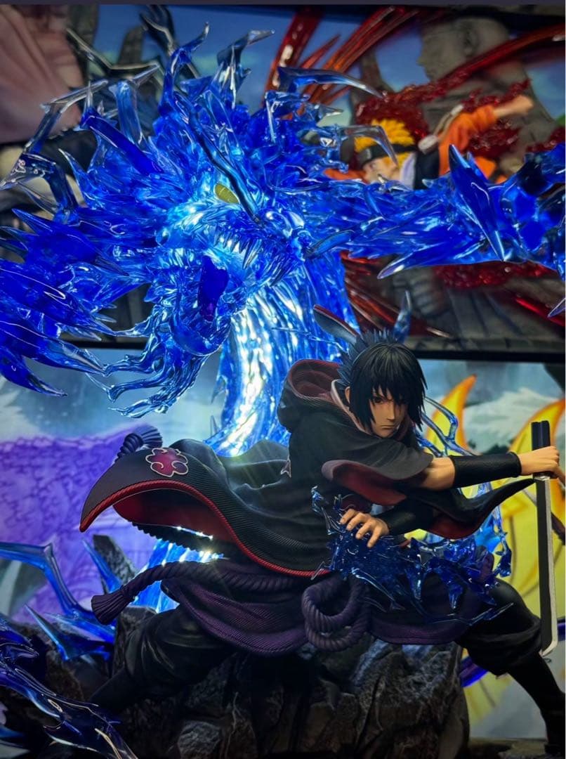 ナルト-疾風伝 うちはサスケ【鷹 】ガレージキット フィギュア1/8