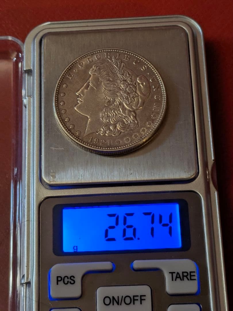 モルガンダラー 銀貨 1921年