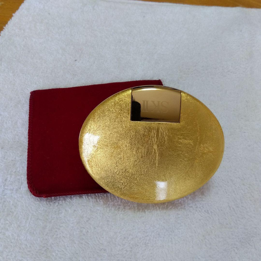 限定希少1品】SK-2 10th 金箔プレストパウダー ＆リップスティック