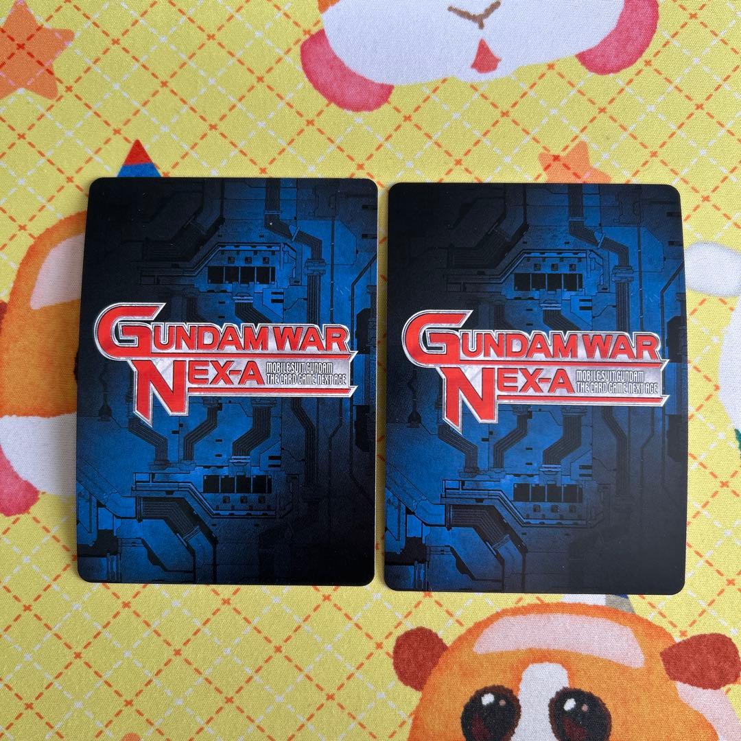 ガンダムウォーネグザ ターンX(月光蝶) パラレル仕様 2枚 - メルカリ