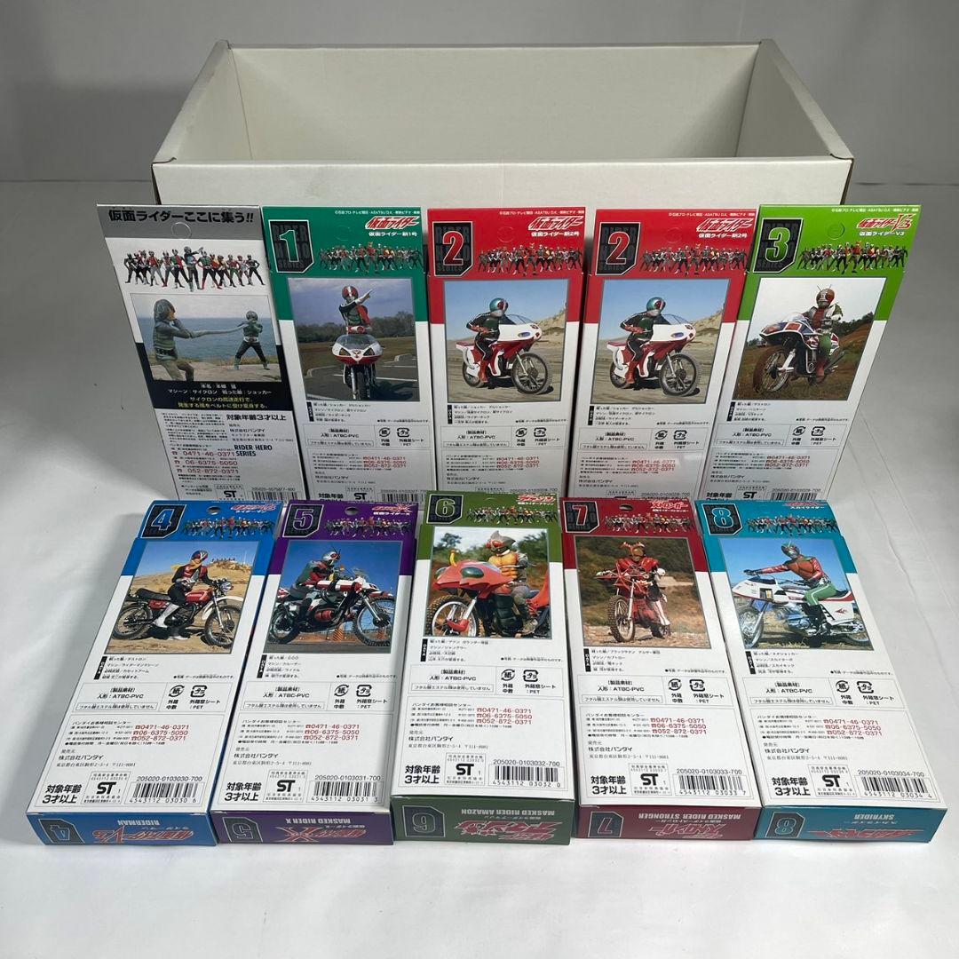 未使用 ライダーヒーローシリーズ コレクションボックス 東映ヒーロー