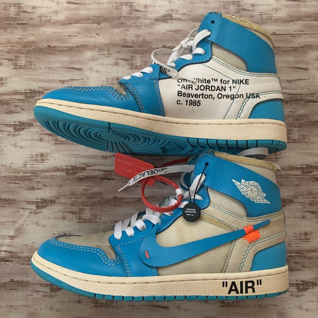 ナイキ エアジョーダン1 レトロ ハイ オフホワイト ユニバーシティ