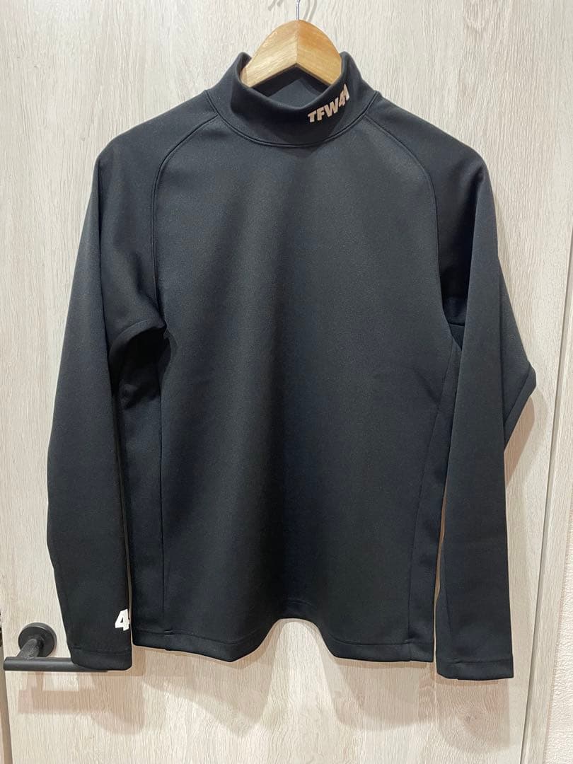 TFW49 WARM MOCK NECK LS T BLK×BLK サイズM