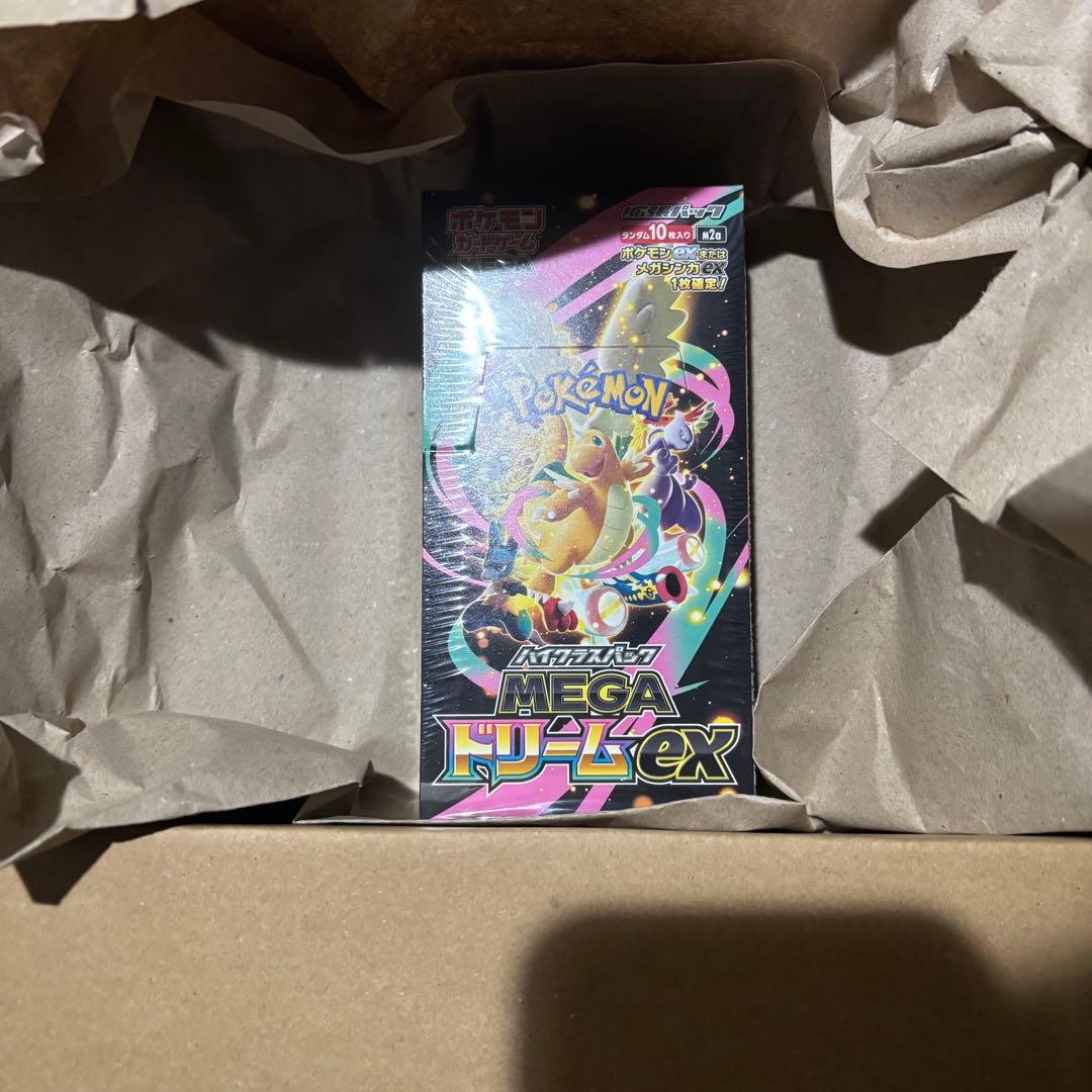 ポケモンカード MEGAドリームex BOX 新品未開封シュリンク付き ポケモンカードゲーム 新品未開封 シュリンク付き ポケモンカード ハイ