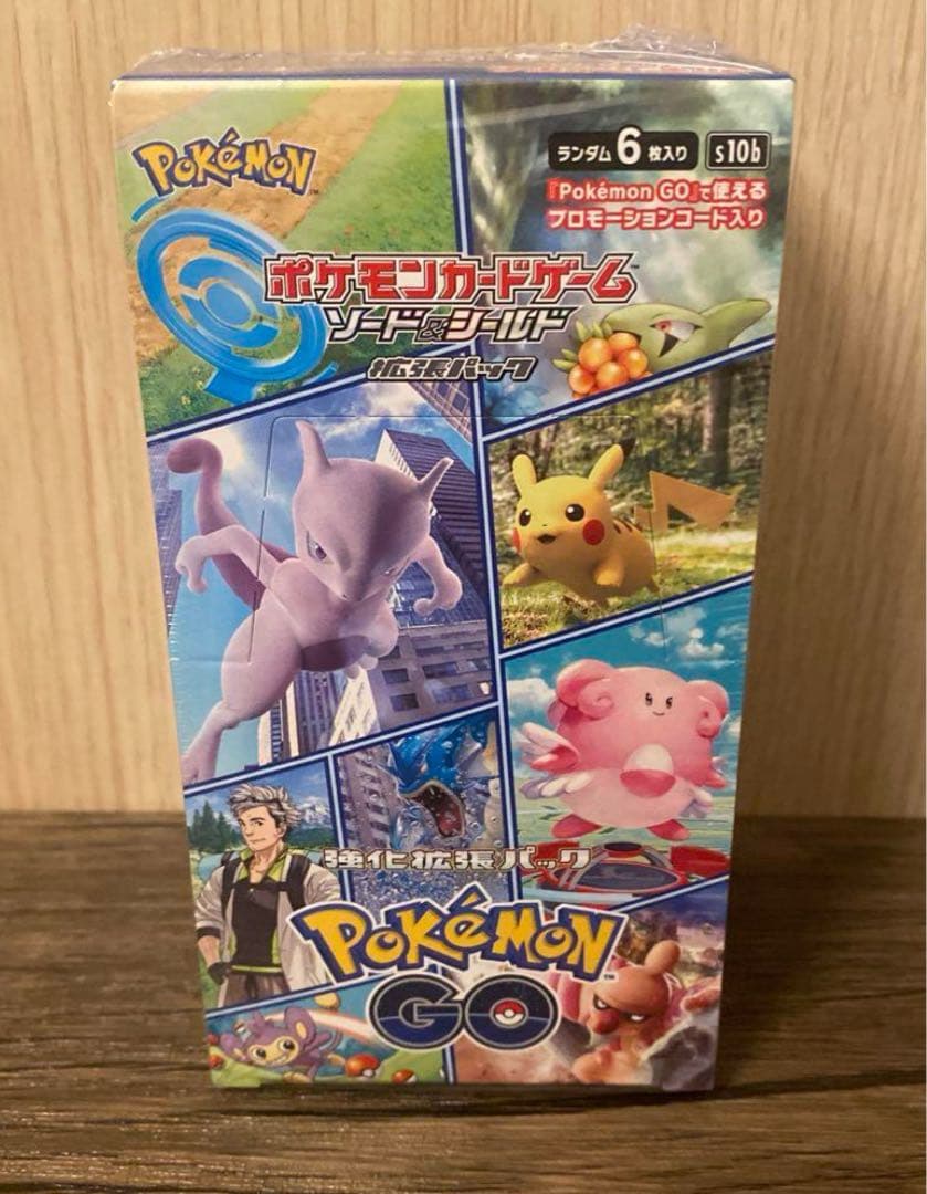 ポケカ ソード&シールド拡張パック ポケモンGO 未開封シュリンク付き