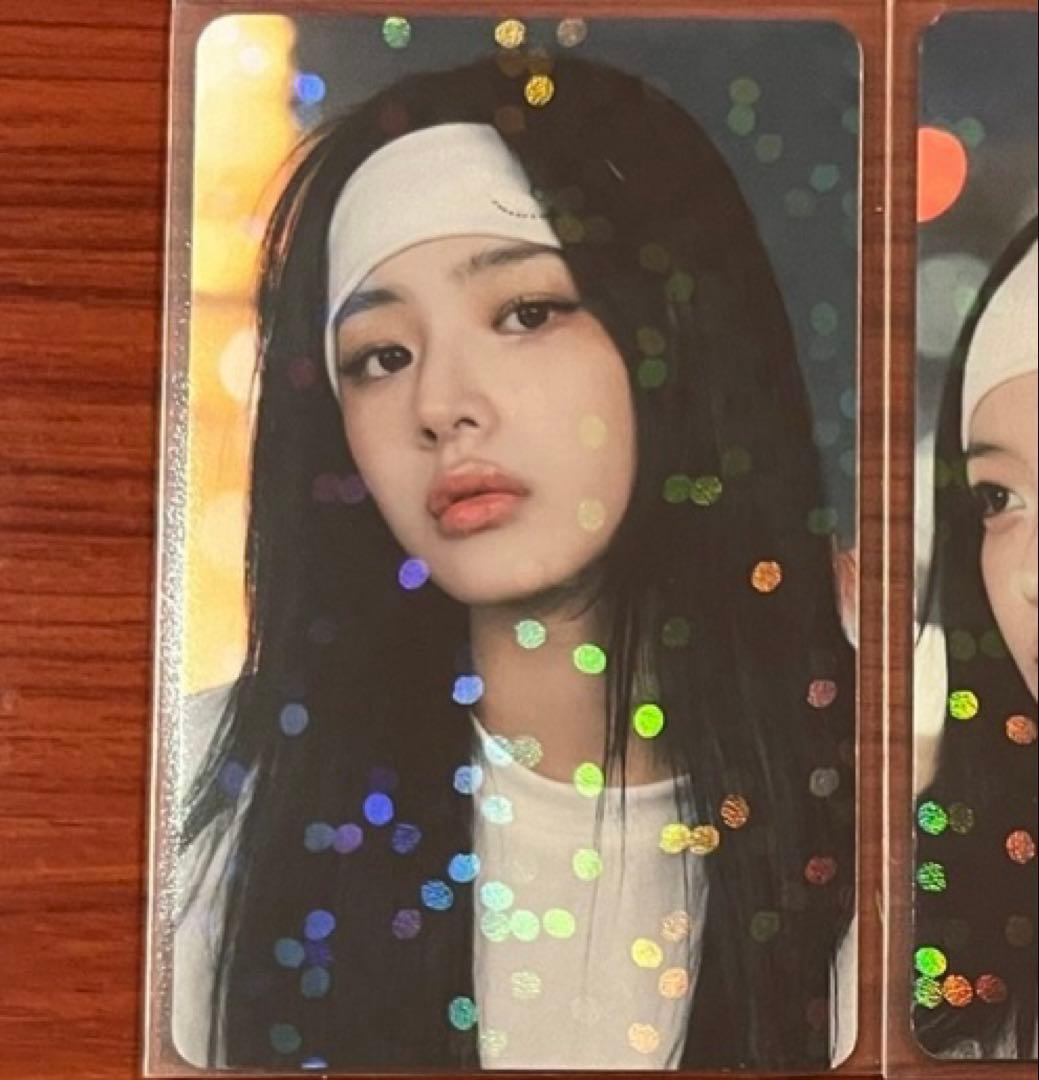 newjeans ミンジ ２周年記念 日本限定 ホログラム加工 トレカ