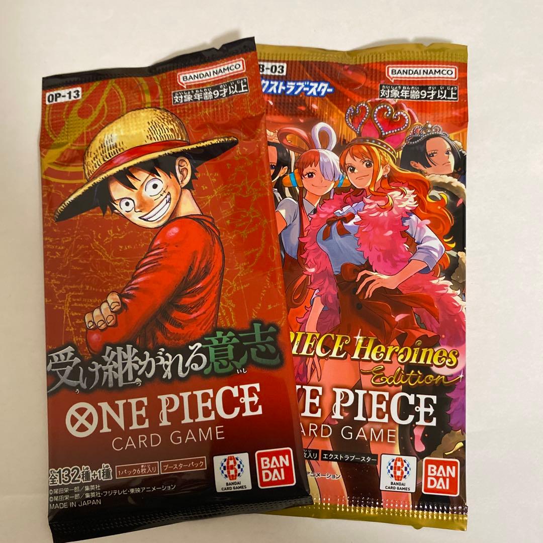 ワンピースカードゲーム OP-13 & heroins edtion - メルカリ