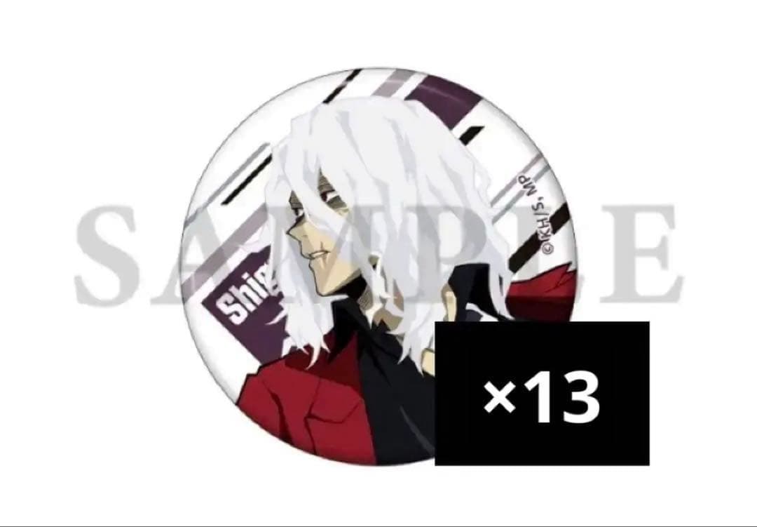 死柄木弔　ヒロアカ　カメラ　缶バッジ　ボンズストア