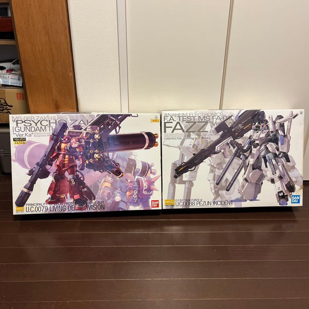 MG.FAZZ&サイコザクまとめ売り MG サイコザク 製作 その四 （完成） : Morgana Works