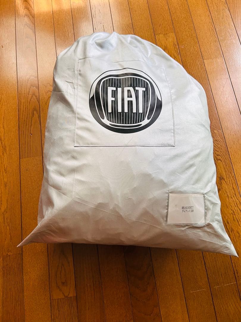 FIAT500用ボディカバー シルバー