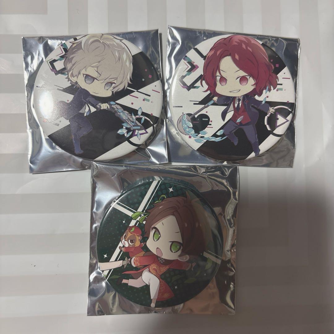 あらき luz うらたぬき XYZ 浦島坂田船 ひきフェス 缶バッジ 缶バ