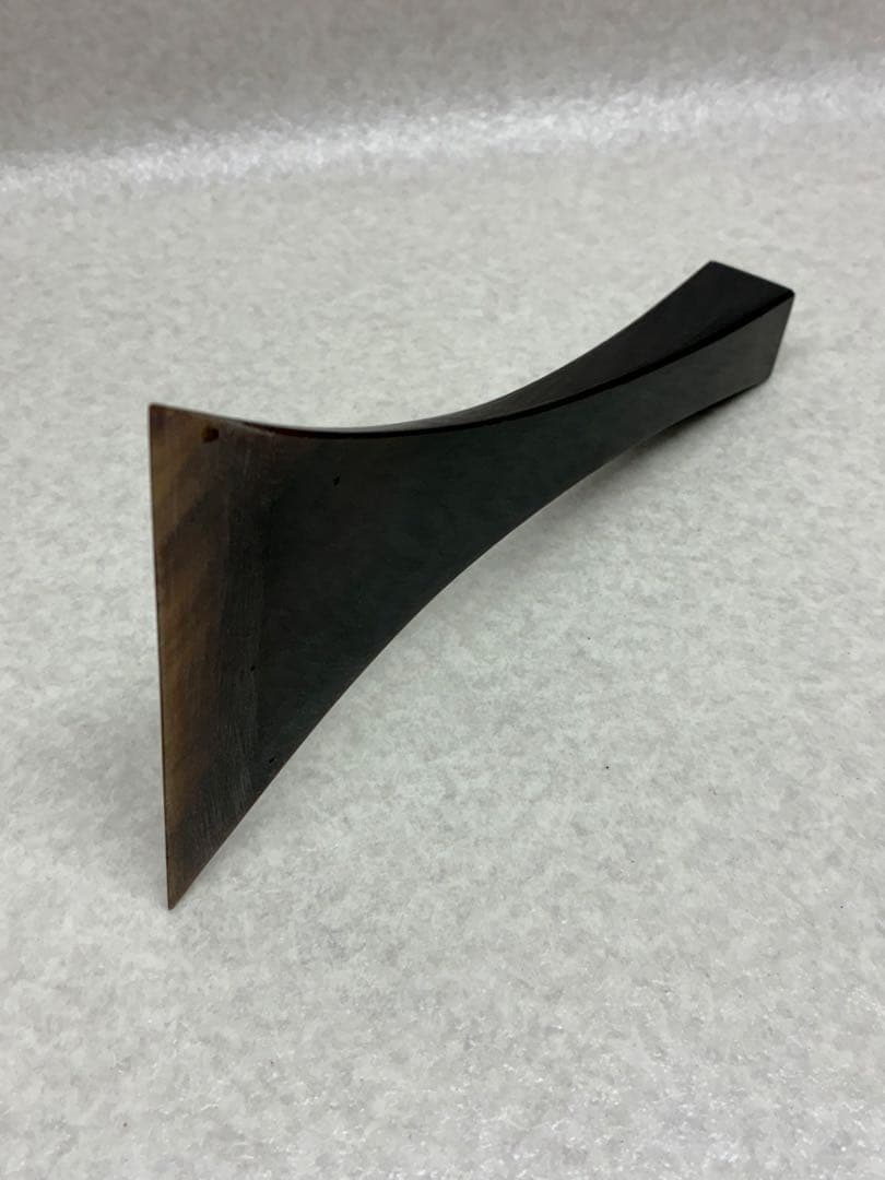 Z003）高級　天然素材　水牛？　三味線　バチ　撥　和楽器　弦楽器