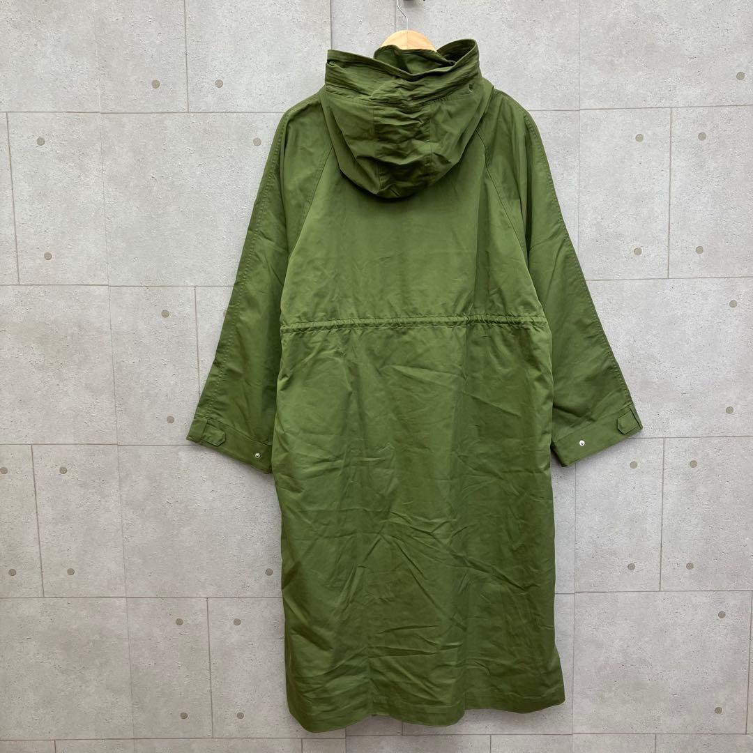KBF モッズコート ミリタリー ロングジャケット グリーン - メルカリ