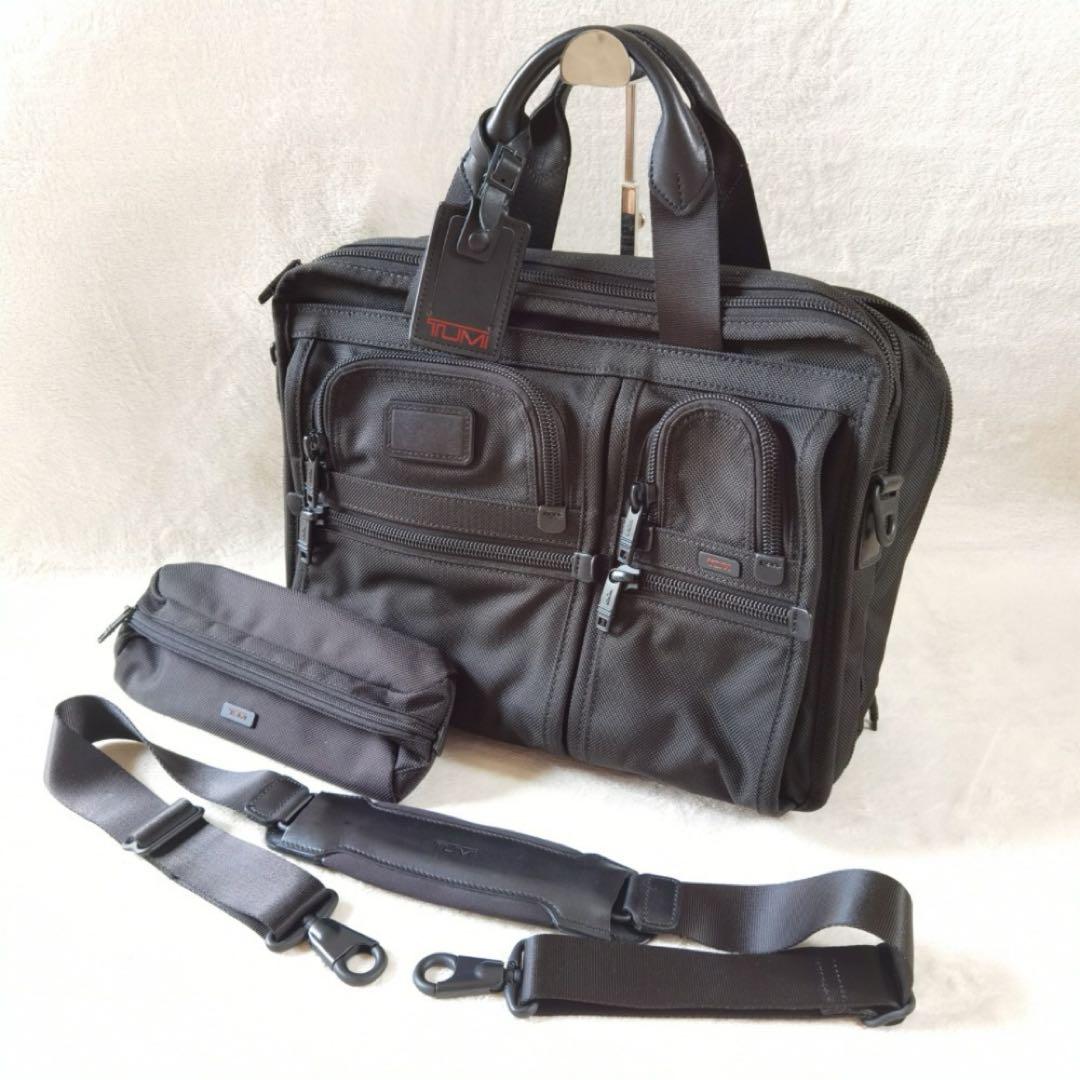 未使用級 TUMI 2way ビジネスバッグ マチ拡張 26141DH 肩掛け