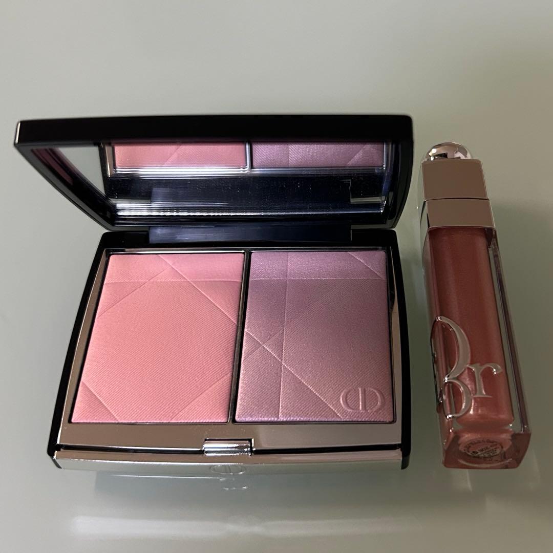 DIOR ディオールスキンルージュブラッシュカラー&グロウ リップマキシマイザー