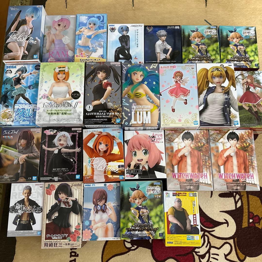 【大特価】美少女プライズフィギュア　25点セット①