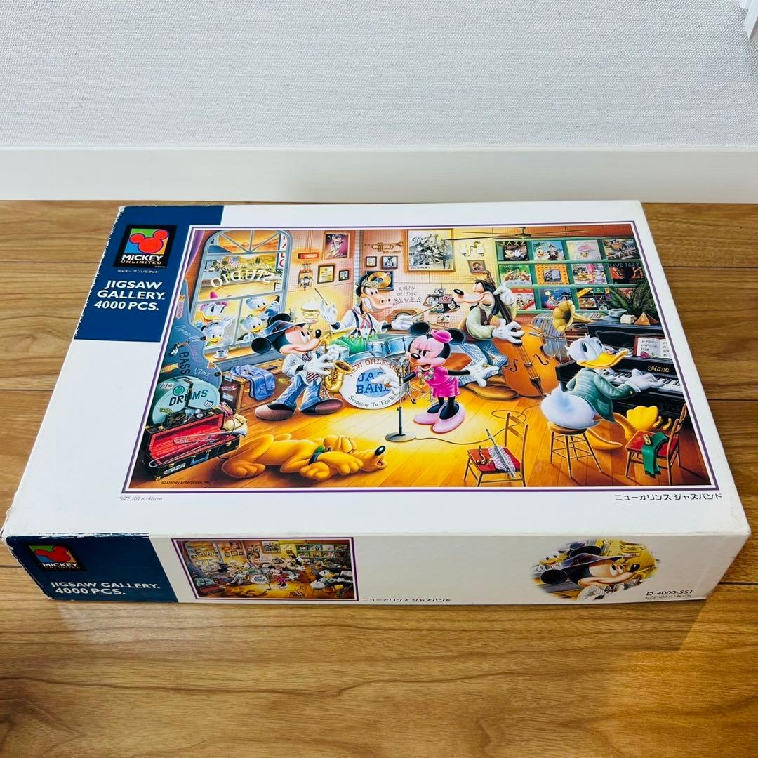 希少【未使用】4000ピース ジグソーパズル ディズニー　ニューオーリンズジャズ