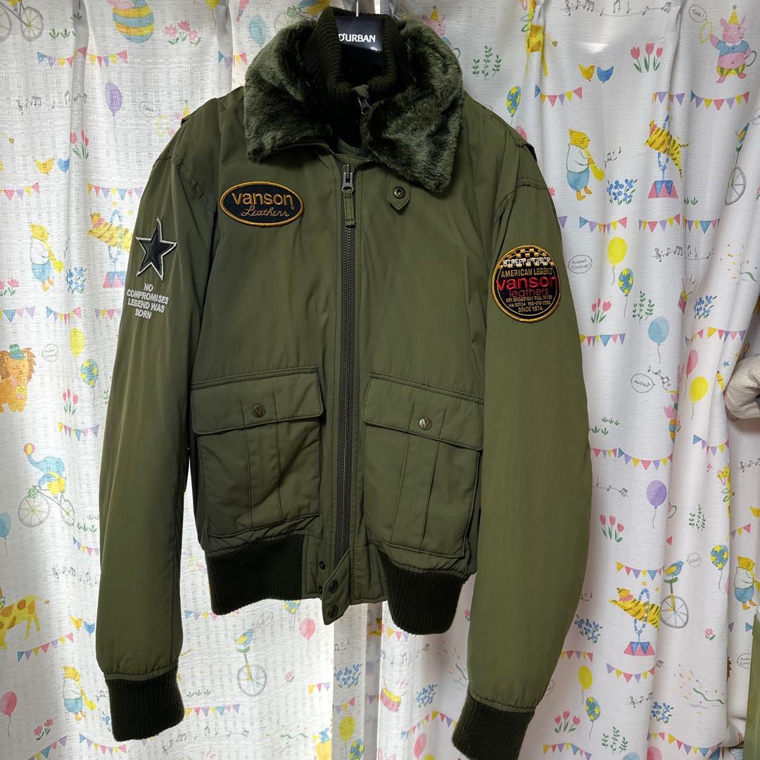 vansonバイクジャケット