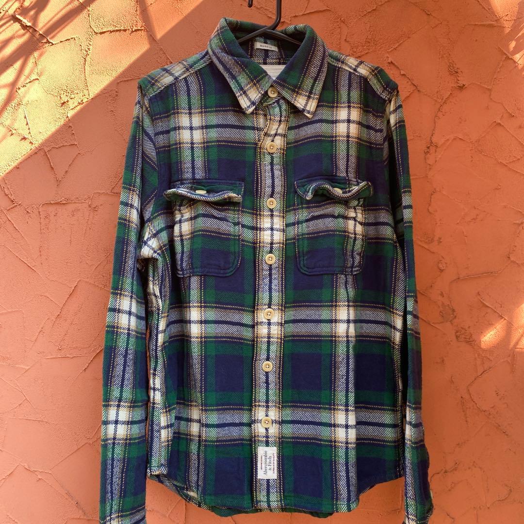5店舗限定新品Abercrombie & Fitch 厚手チェックネルシャツ - メルカリ