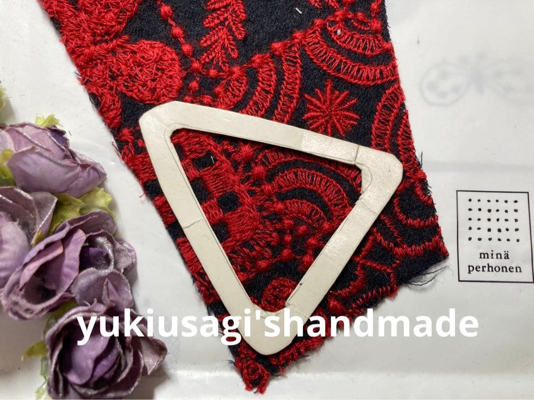 handmadeパッチンピン 超レア ⌘forest tile⌘ ミナペルホネン - メルカリ