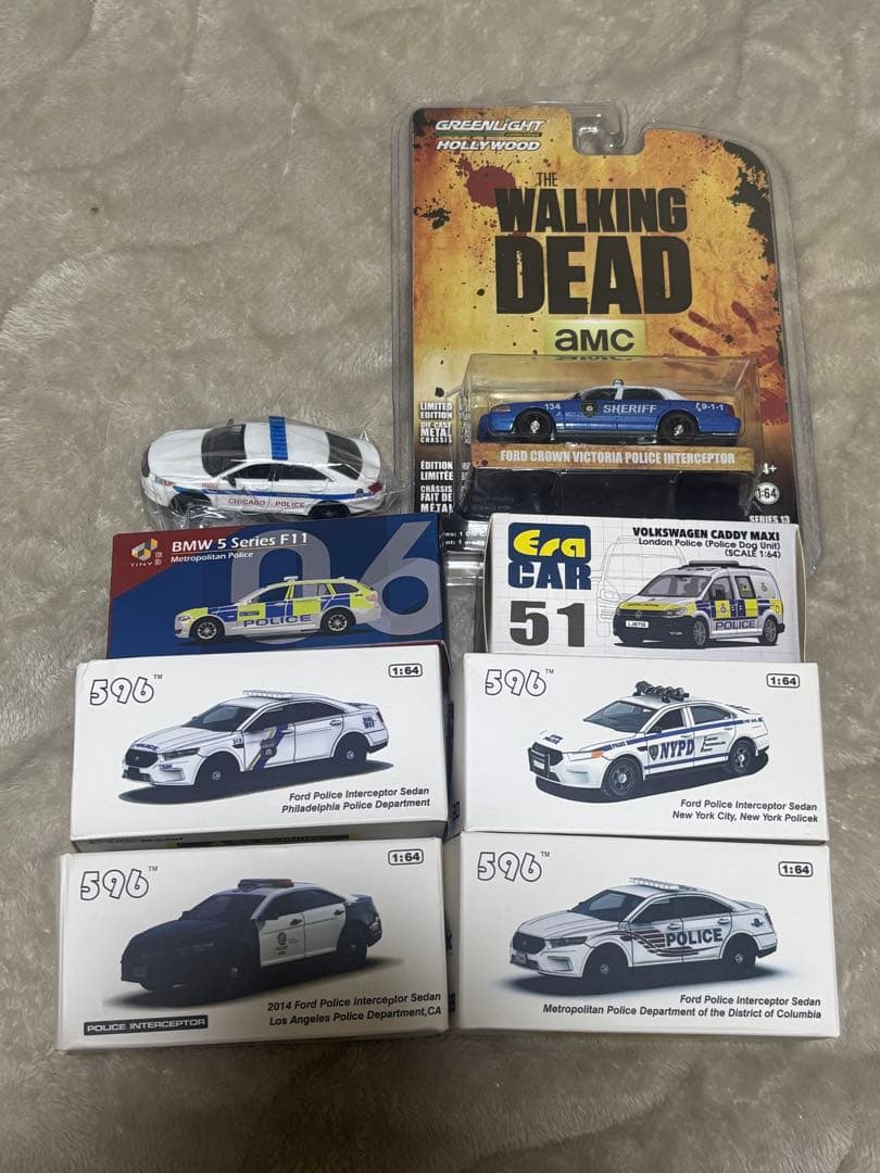 1/64 アメリカ イギリス パトカー ミニカー 8台セット 楽天市場】ミニカー 1/18 GREENLIGHT☆1988 フォード・クラウン