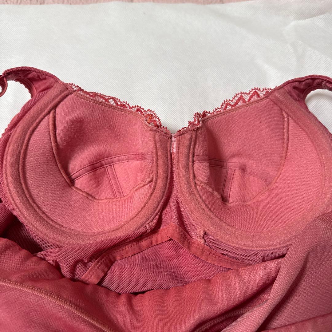 ◇美品◇マルコ 補正下着 カーヴィシャス 限定色ピンク ボディスーツ