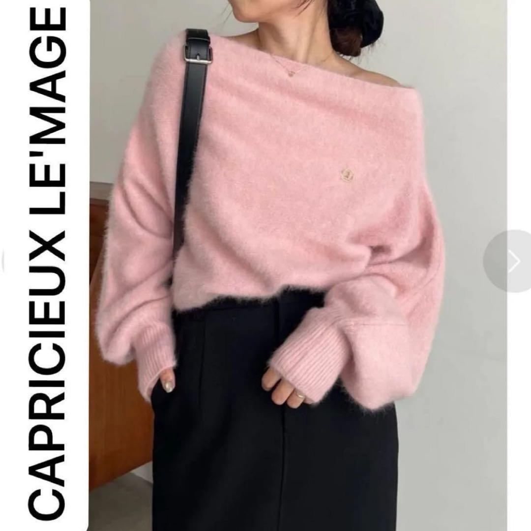 0322yit 様【CAPRICIEUX LE'MAGE】FOXドルマンニット