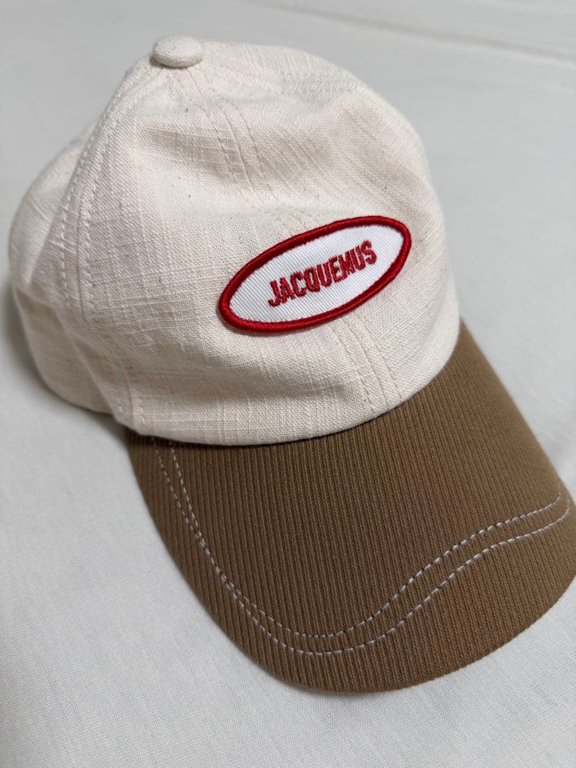 一度のみ使用JACQUEMUS ヨンア さん着用　キャップ 56cm