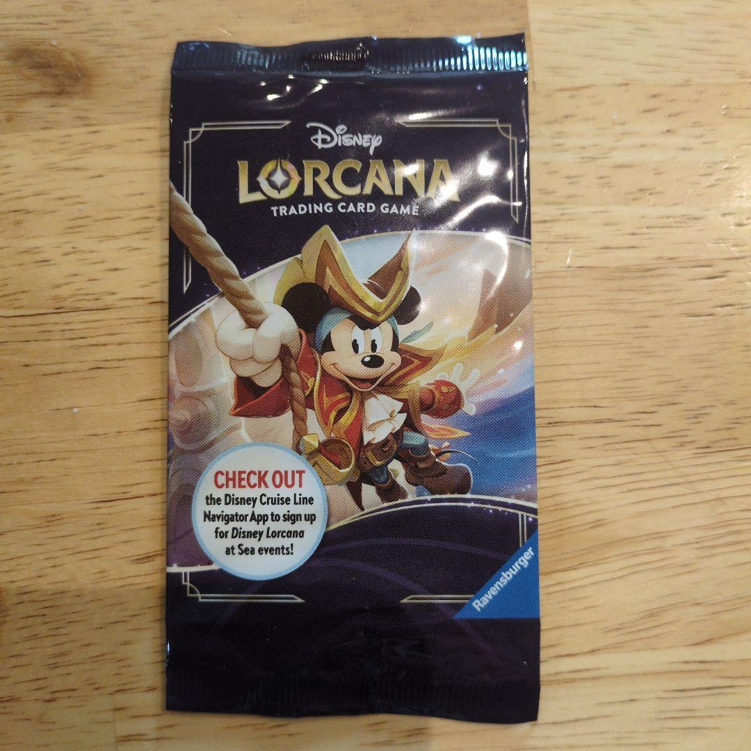 ロルカナカード パイレーツキャプテン ミッキー ディズニー クルーズ限定 海外限定プロモ ロルカナ ミッキー パイレーツキャプテン 新品未開封