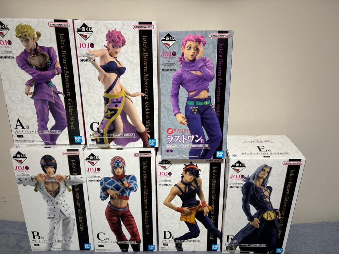 【未開封】一番くじ　ジョジョの奇妙な冒険　GOLDENWIND 一番くじ ジョジョの奇妙な冒険 GOLDEN WIND -HITMAN TEAM-｜一番くじ