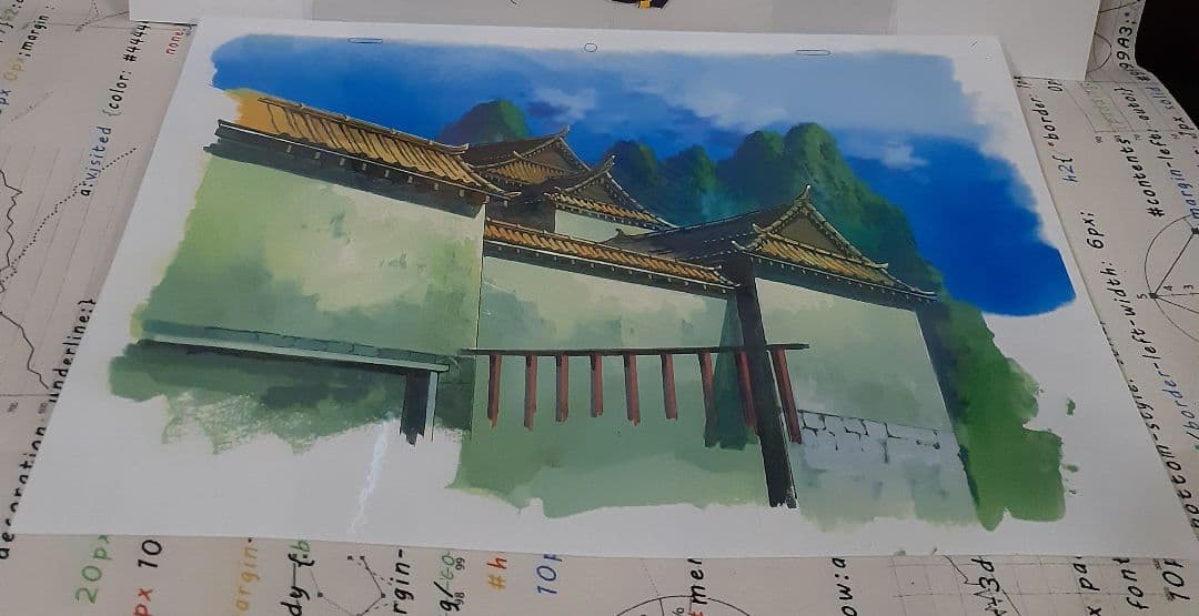 値引中【希少美品】アニメセル画 横山光輝三国志『劉備』(※着払いのみ