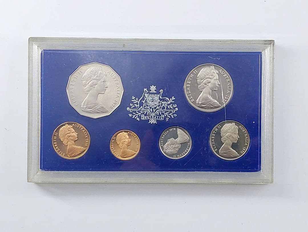 オーストラリア 1978 エリザベス プルーフセット