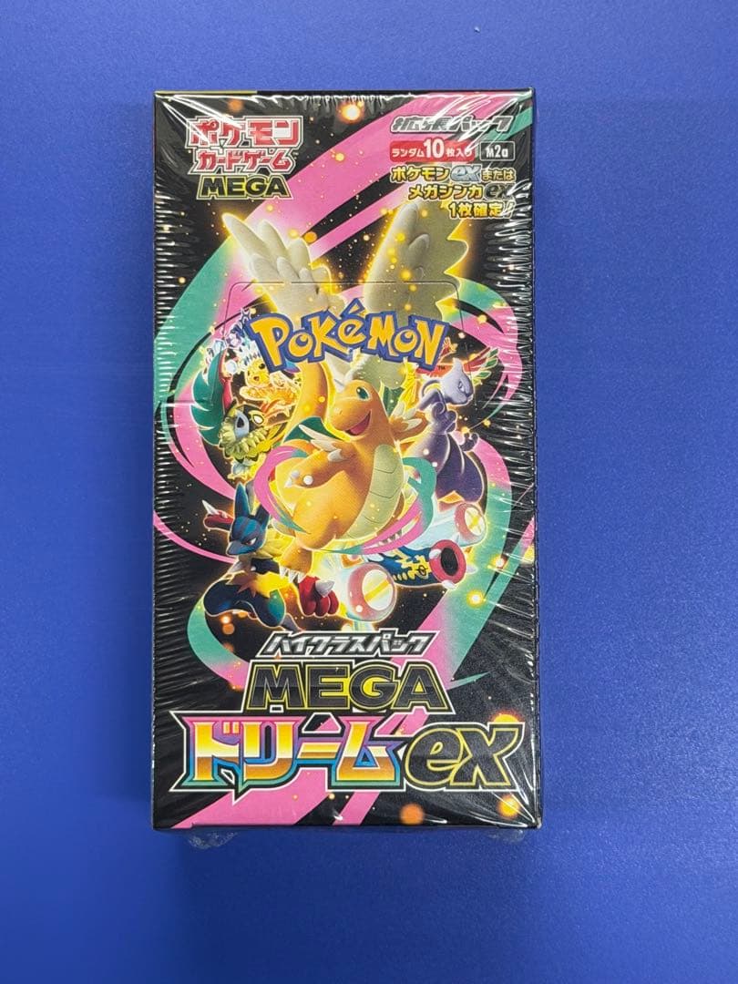 ポケモンカードゲーム MEGA ドリームex BOX 新品未開封シュリンク付き