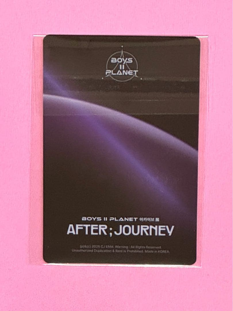 ボイプラ2 week2 ポップアップ アーカイブ展 トレカ ジュンソ ALD1