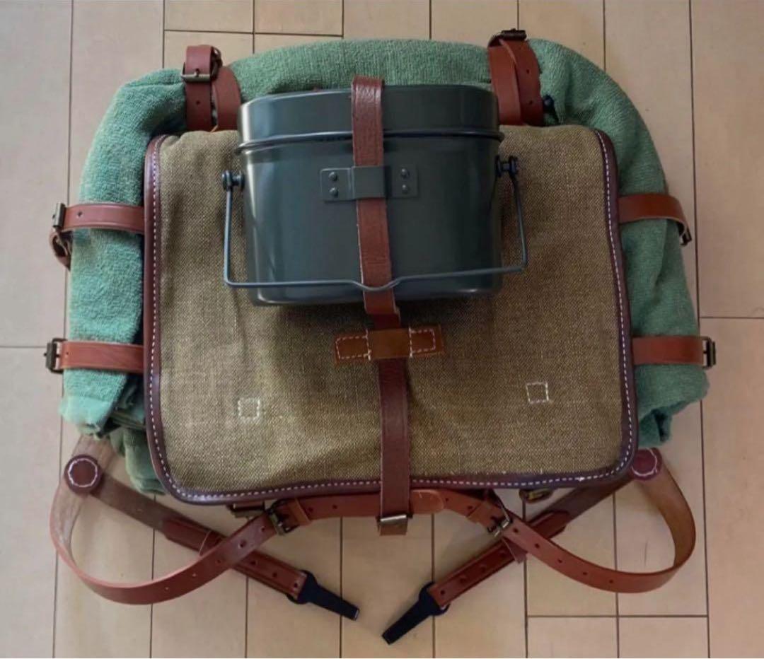★アカリ★日本軍　昭五式背嚢 昭5式装備 （複製品）、飯盒、代用毛布付き fit=scale-down,w=1200