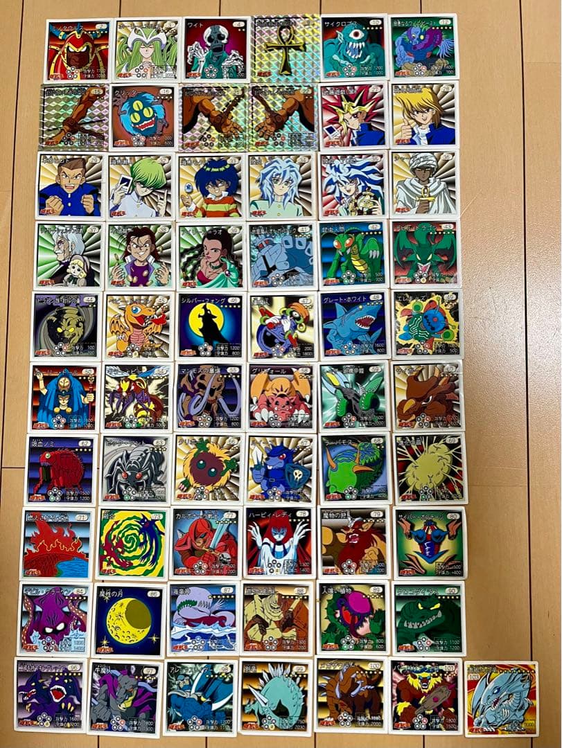 遊戯王 シール シール烈伝 アマダ ブルーアイズホワイトドラゴン キラ