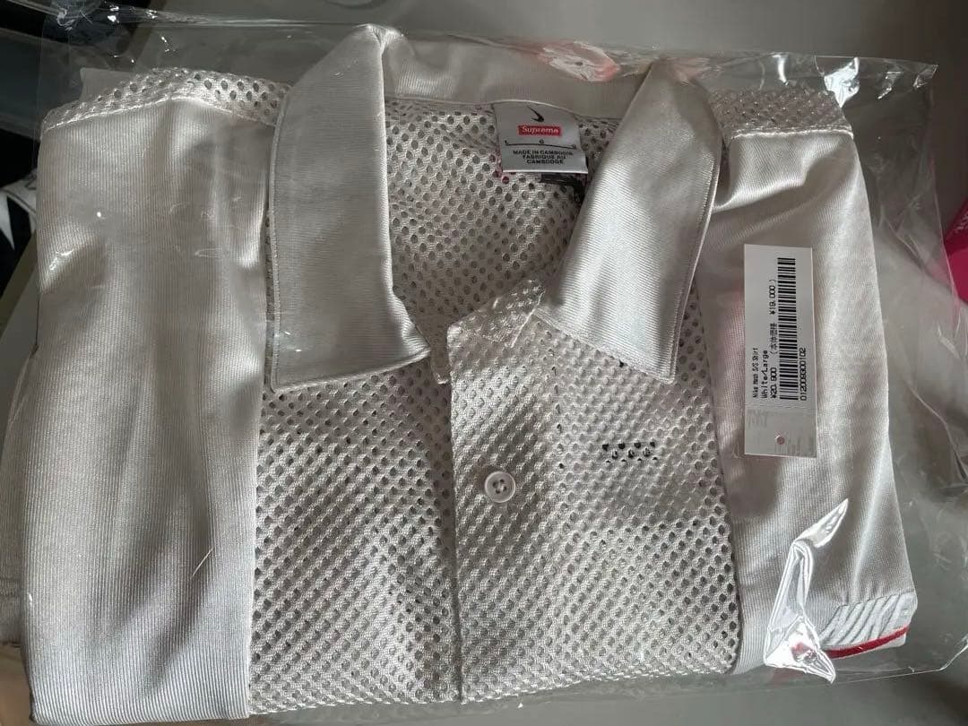 ウェア Supreme x Nike Mesh S/S Shirt \"White\"