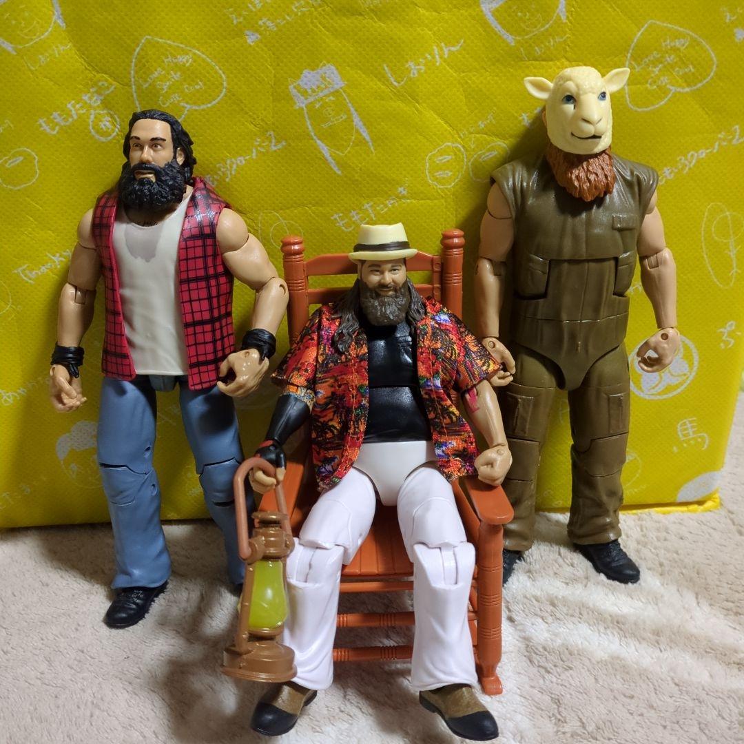 フィギュア　WWE ワイアットファミリー　マテル　エリート