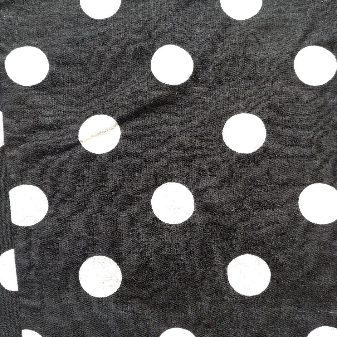ZARA ザラ】【S】ドット柄カジュアルパンツ 黒✕白 テーパードパンツ