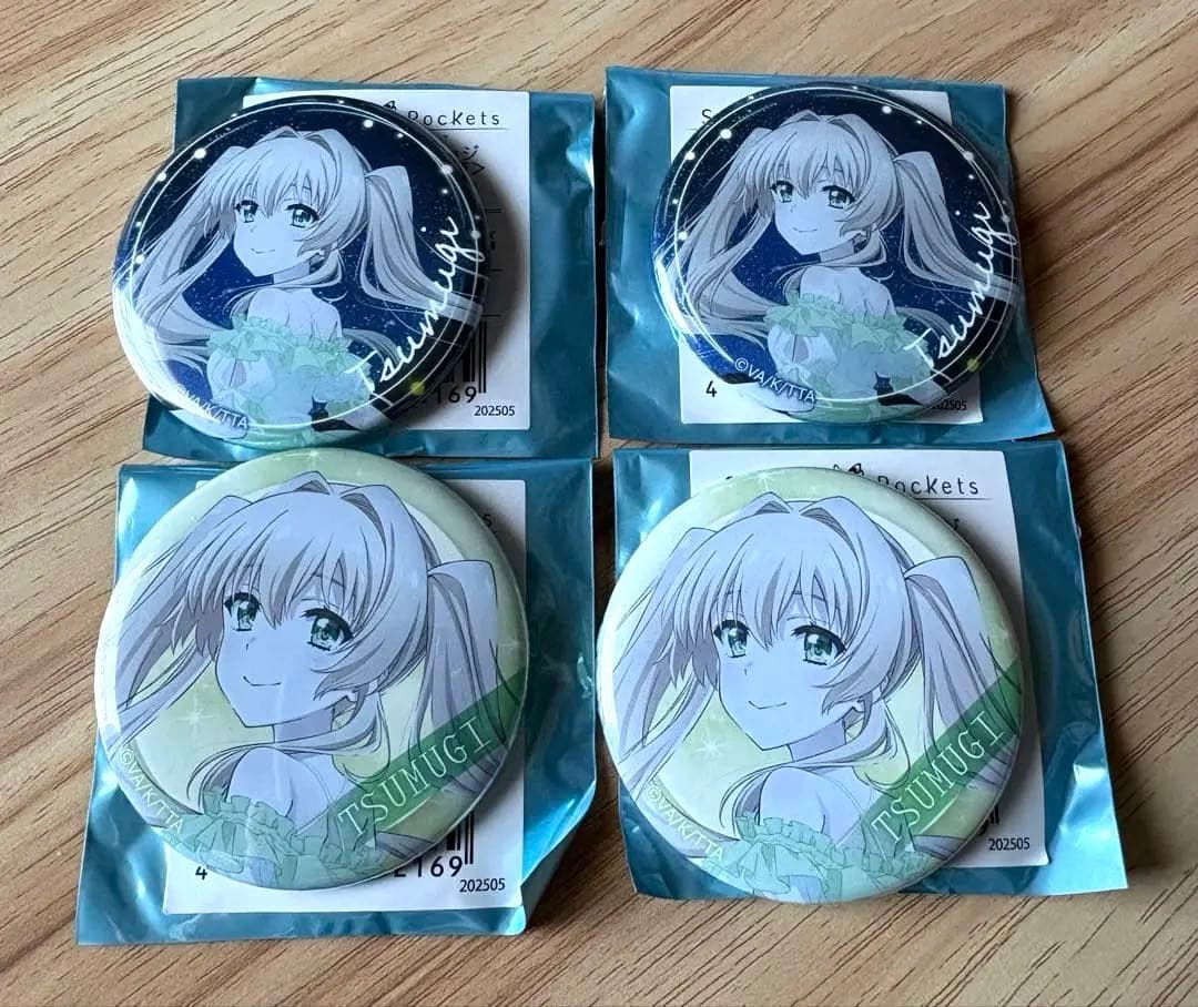 Summer Pockets アトレ 缶バッジ 紬ヴェンダース - メルカリ