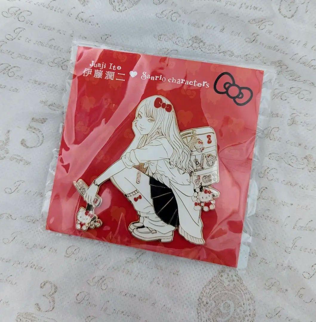 ギャル富江✕サンリオキャラクターズ ピンズ 富江 伊藤潤二 ハロー