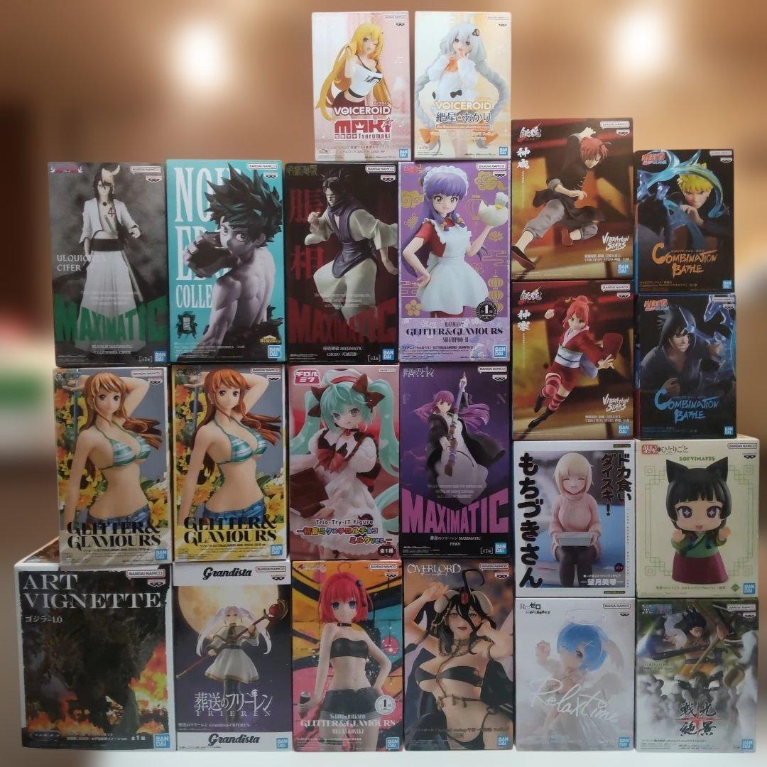 ２月発売新作プライズフィギュアまとめ売り２２体セット