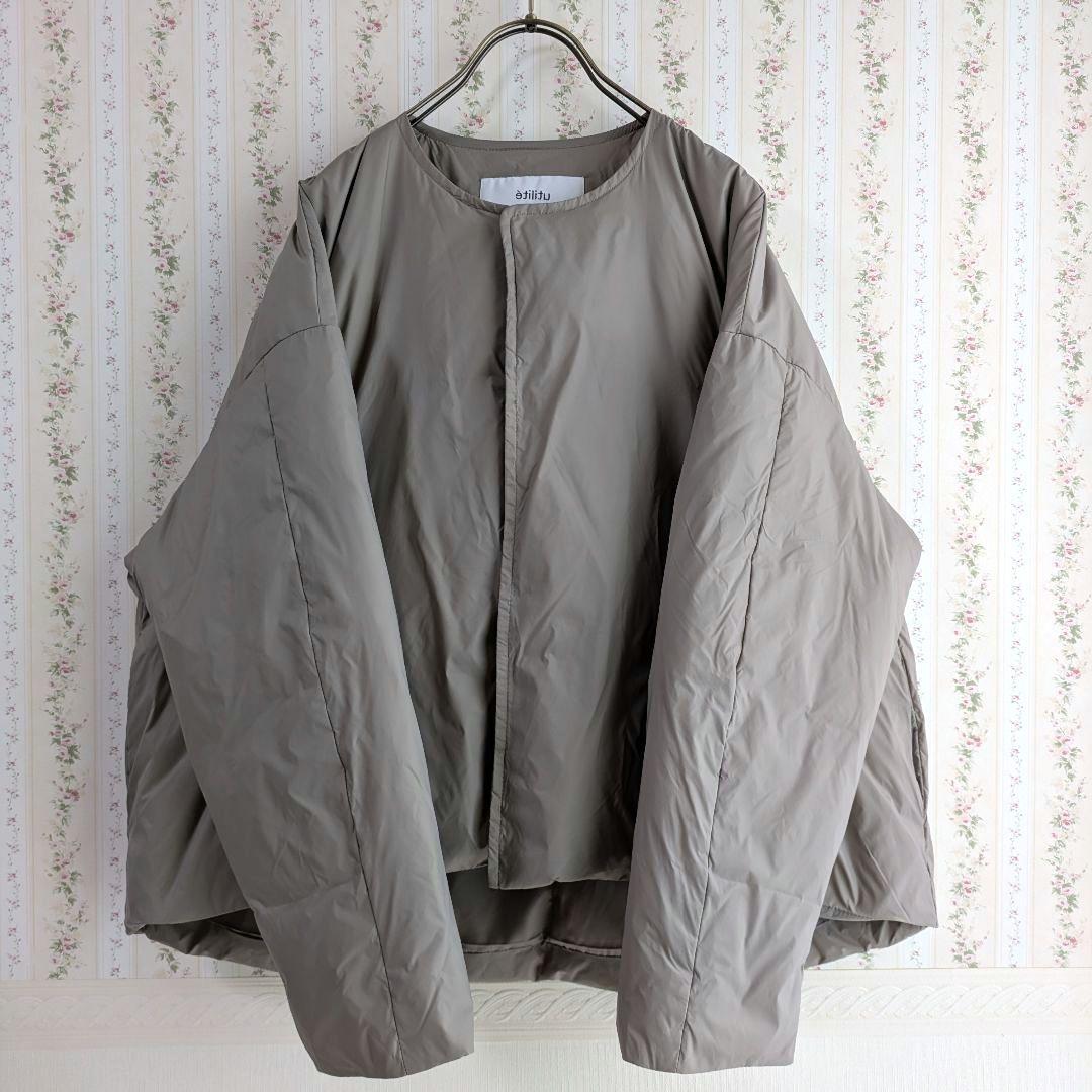【美品】utilitéダウンジャケット