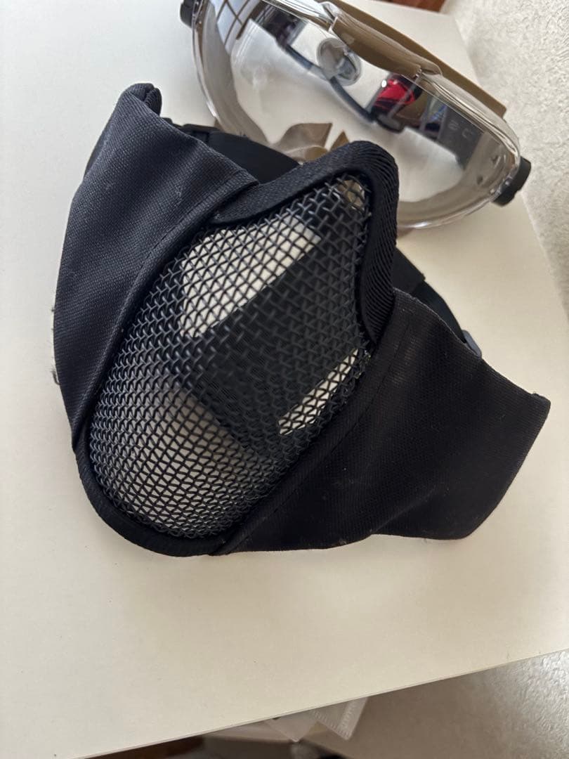 サバゲー用フェイスマスクゴーグルBB弾セット