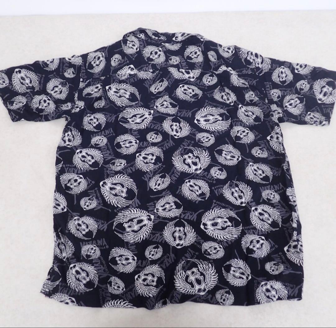 うどん　矢沢永吉 アロハシャツ Lサイズ EIKICHI YAZAWA