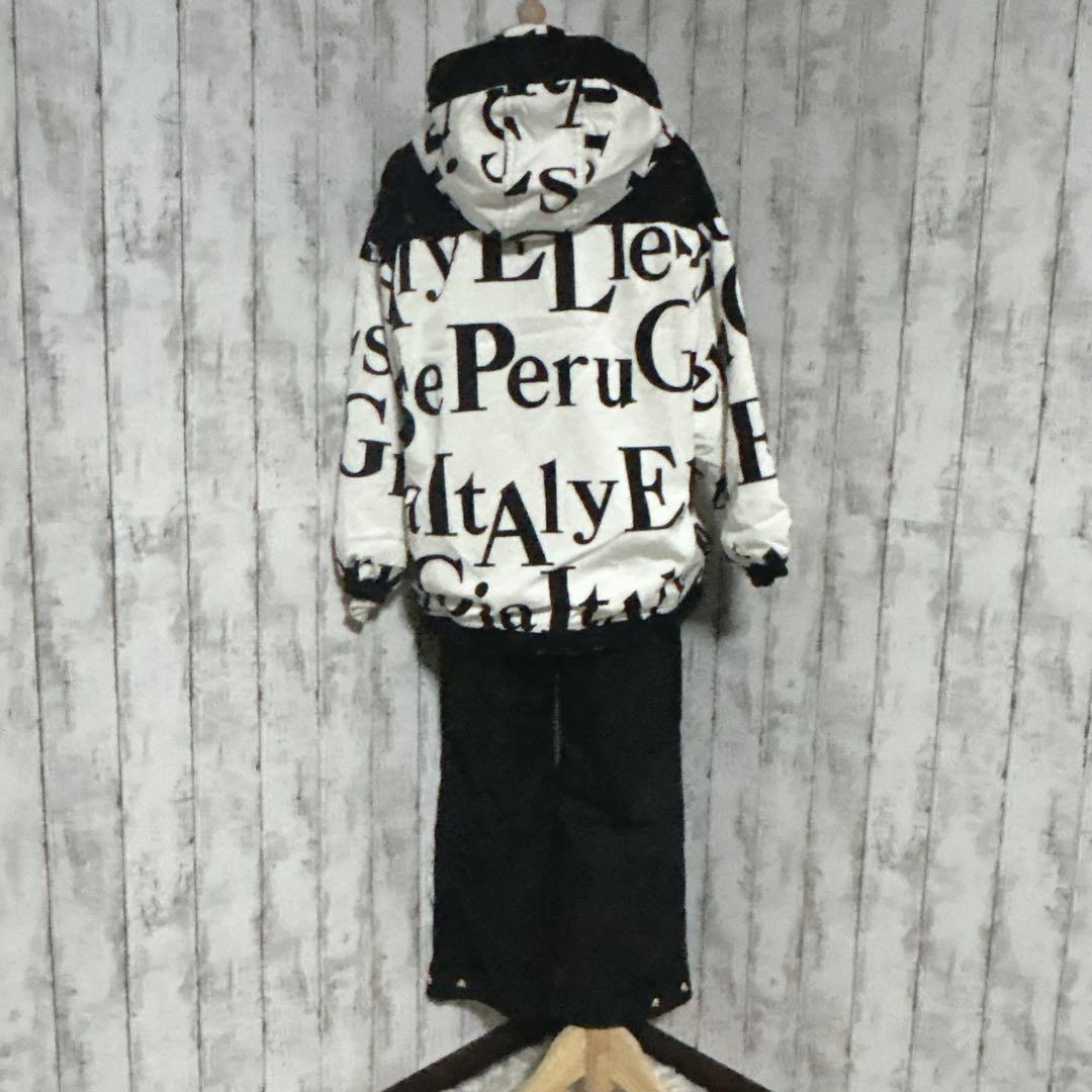 希少美品【エレッセ】スキーウェア上下セット ベアロゴ ITALY