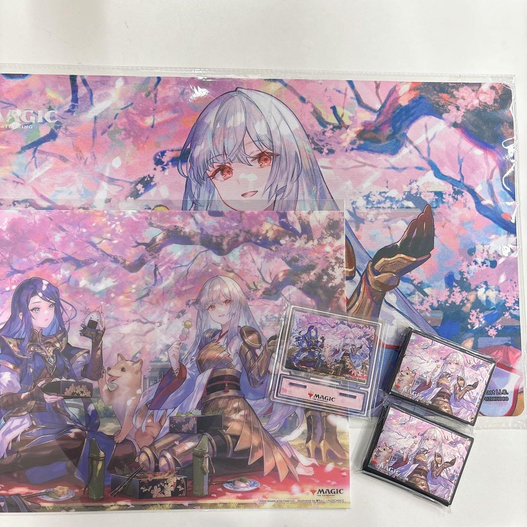 MTG 放浪皇のお花見キャンペーン 放浪皇Ver. プレイマット スリーブ等