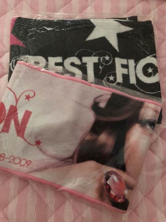 安室奈美恵 ベスフィク顔タオル❤2枚セット 希少レア