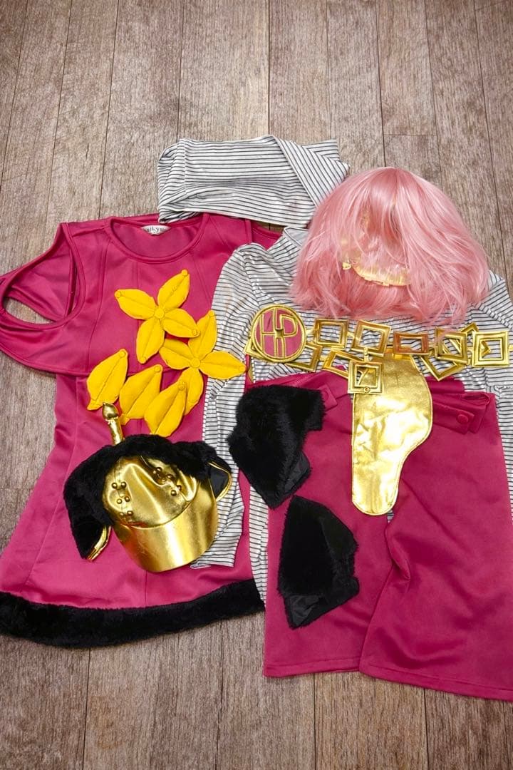 ウィッグ付き ホットパンツ コスプレ衣装 ジョジョ