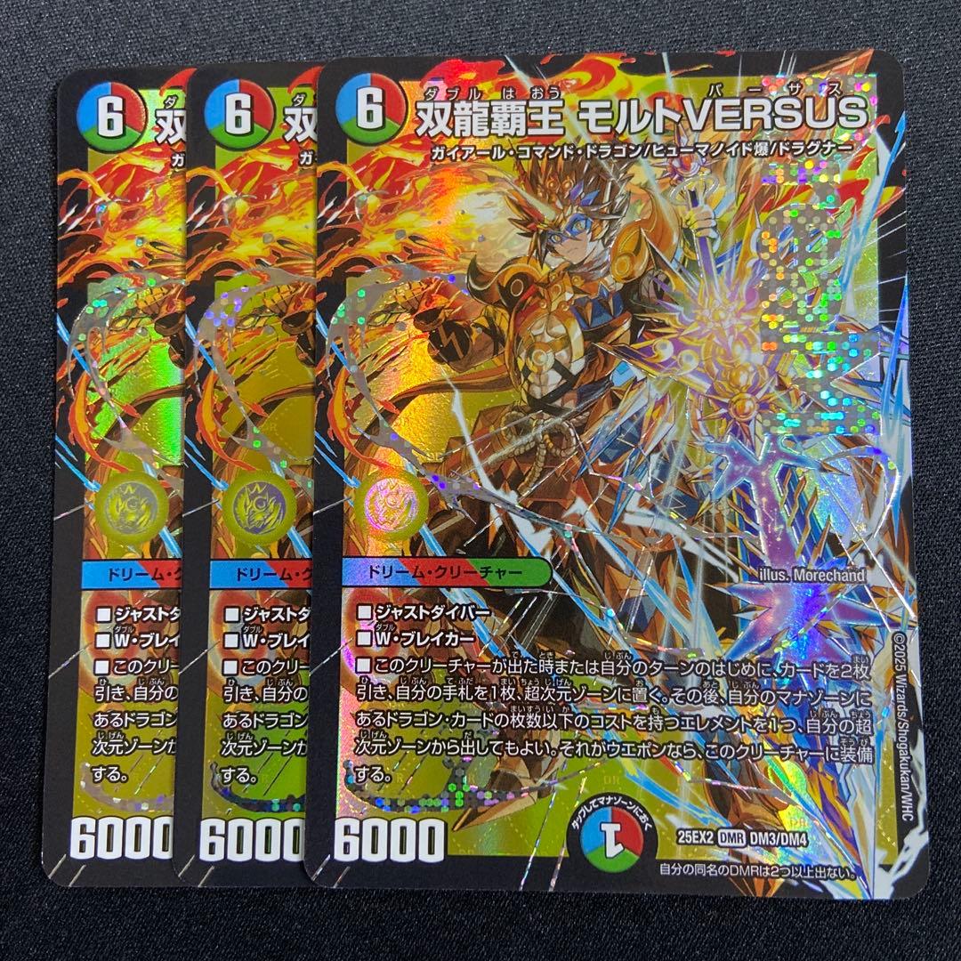 双龍覇王 モルトversus 3枚